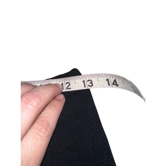 Krista Larson Womens Semi Sheer Nylon Leggings OS Black Lace Detail Whimsigoth - Picture 8 of 10